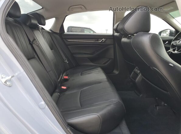 1HGCV1F49MA077417 2021 HONDA ACCORD Серый Вид задних сидений