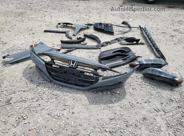 1HGCV1F49MA077417 2021 HONDA ACCORD Серый Вид подкапотного пространства
