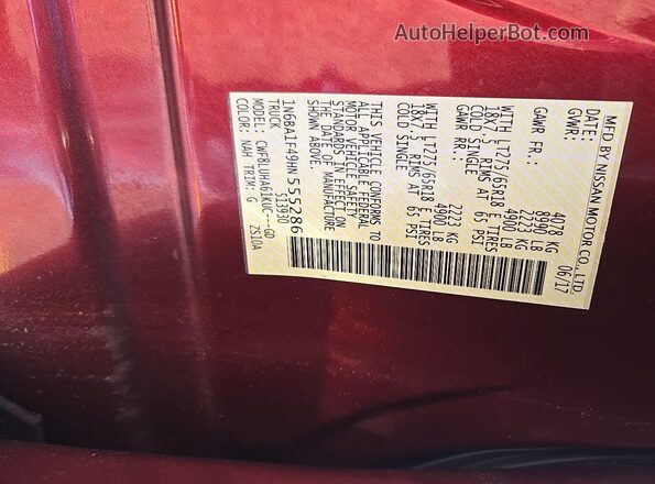 1N6BA1F49HN555286 2017 NISSAN TITAN XD  