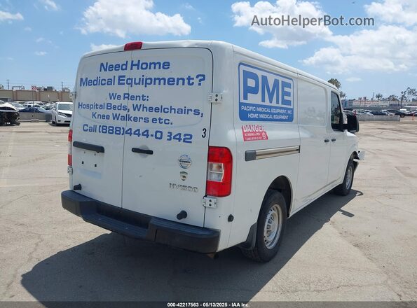 1N6BF0KMXLN802857 2020 NISSAN NV CARGO NV1500 Белый Задняя правая четверть