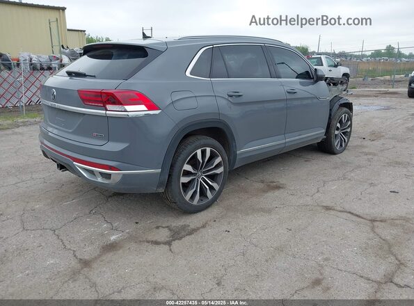1V2FE2CA0MC223881 2021 VOLKSWAGEN ATLAS Gray Trasero derecho