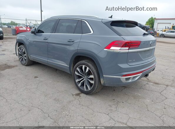 1V2FE2CA0MC223881 2021 VOLKSWAGEN ATLAS Gray Trasero izquierdo