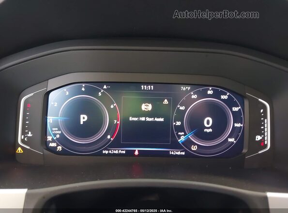 1V2WR2CA4PC555542 2023 VOLKSWAGEN ATLAS Белый Вид задних сидений