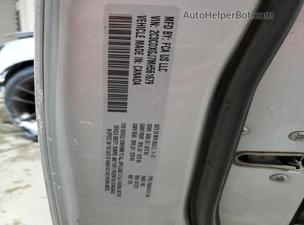 2C3CDXGJ7MH561679 2021 DODGE CHARGER Silver Vista del compartimento del motor