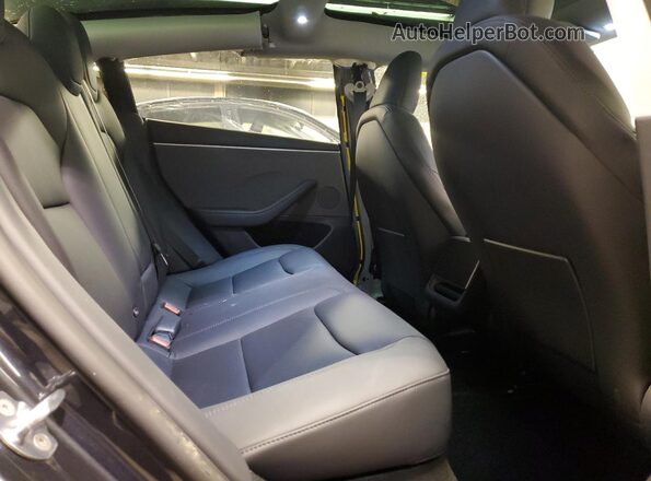 5YJ3E1EA3RF870362 2024 TESLA MODEL Серый Вид задних сидений