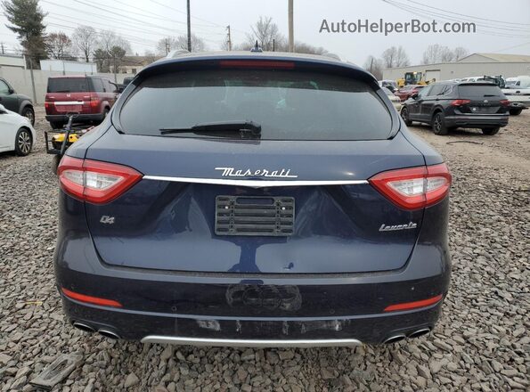 ZN661XUL9LX342335 2020 MASERATI LEVANTE Синий Вид сзади