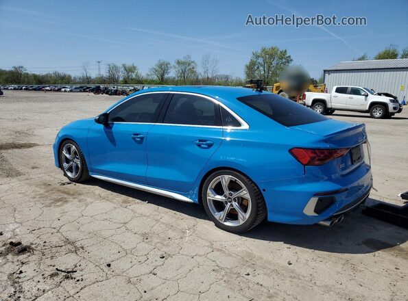 WAUJ3DGY9PA035720 2023 AUDI S3 Blue უკანა მარცხენა