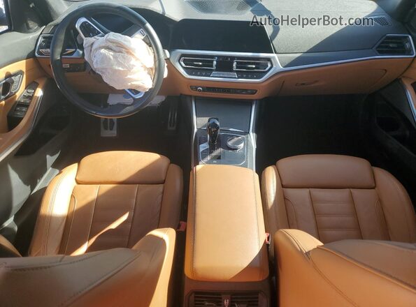 WBA5R1C0XLFH39312 2020 BMW 3 SERIES White Dashboard view