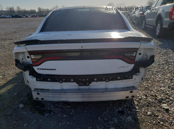 2C3CDXGJ6LH119832 2020 DODGE CHARGER White Հետևի տեսք