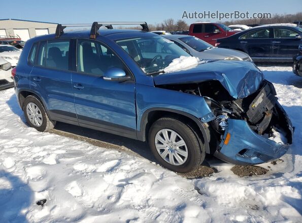 WVGAV7AX3HK047349 2017 VOLKSWAGEN TIGUAN Синий 