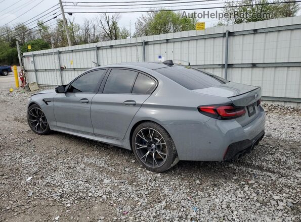 WBS83CH04MCH42448 2021 BMW M5 Gray 