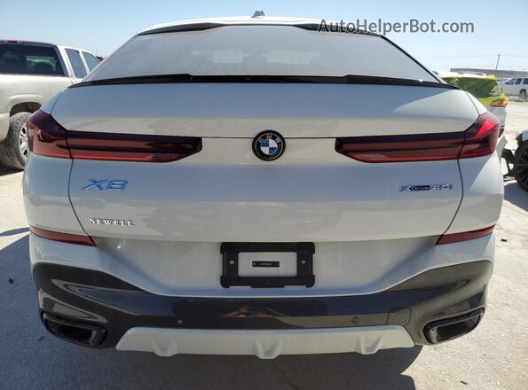 5UX33EX02R9U96529 2024 BMW X6 White Vista trasera