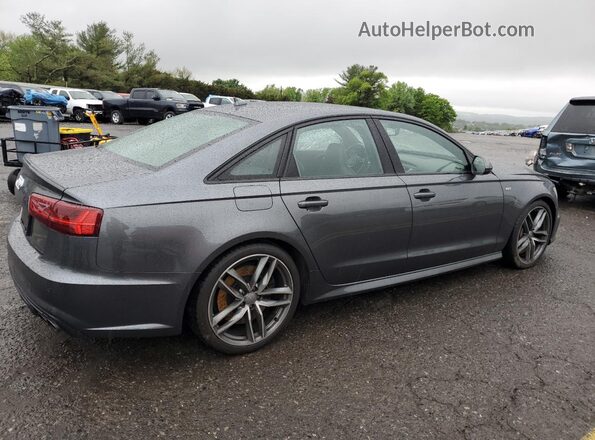 WAUHFAFC4HN078477 2017 AUDI S6 Gray Trasero derecho