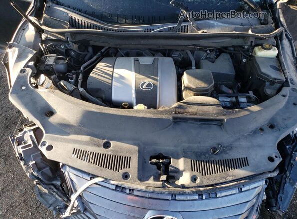 2T2ZZMCAXGC002276 2016 LEXUS RX Black Вид підкапотного простору