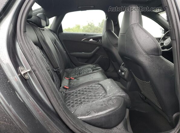 WAUHFAFC4HN078477 2017 AUDI S6 Gray Vista de los asientos traseros