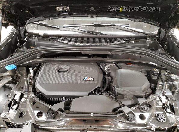 WBX13EF00S5131826 2025 BMW X1 Black Engine compartment view