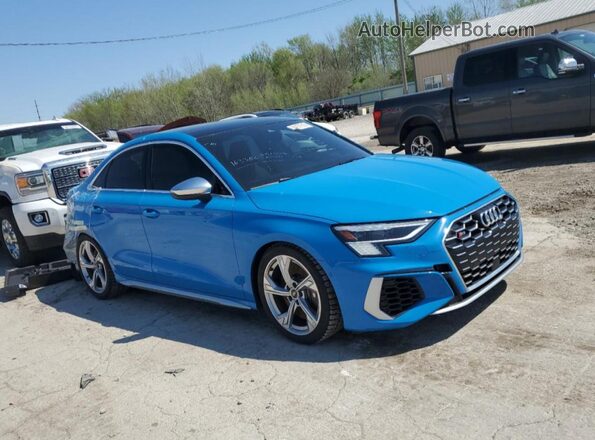 WAUJ3DGY9PA035720 2023 AUDI S3 Blue წინა მარჯვენა