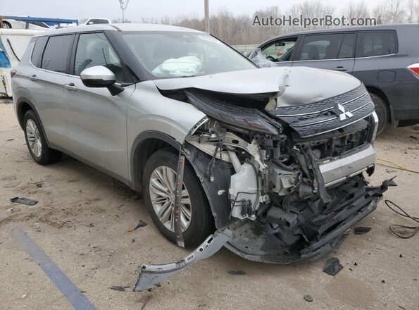 JA4J4TA88NZ015812 2022 MITSUBISHI OUTLANDER Silver 