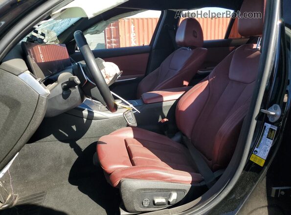 3MW69FF07P8D19144 2023 BMW 3 SERIES Черный Вид салона спереди