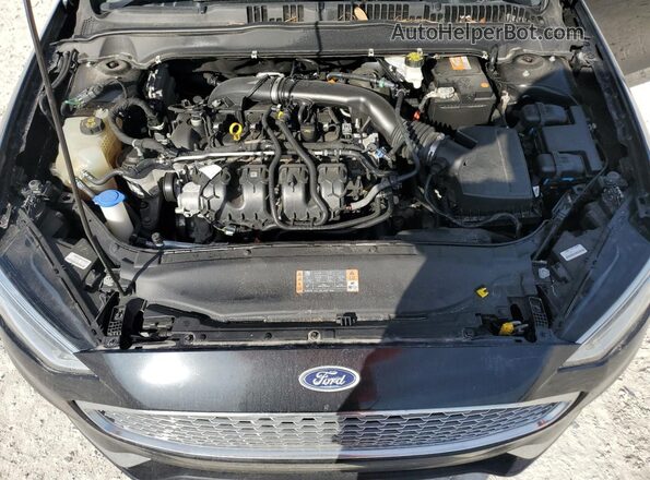 3FA6P0D93LR193785 2020 FORD FUSION Black Սալոնի հետևի տեսք