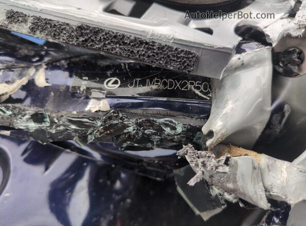 JTJVBCDX2R5035001 2024 LEXUS GX Blue VIN կոդի պիտակի տեսք