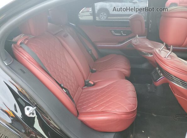 W1K6G7GB0NA151644 2022 MERCEDES-BENZ S Черный Вид задних сидений