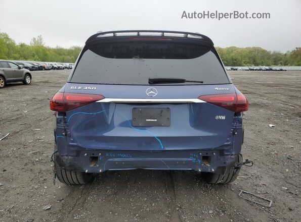 4JGFB4FB2RB178171 2024 MERCEDES-BENZ GLE Синий Вид сзади