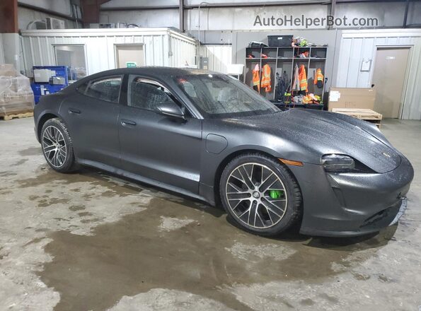 WP0AA2Y16MSA13729 2021 PORSCHE TAYCAN Gray Առջևի աջ