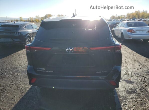 5TDHZRBH9MS112931 2021 TOYOTA LE Black Widok z tyłu