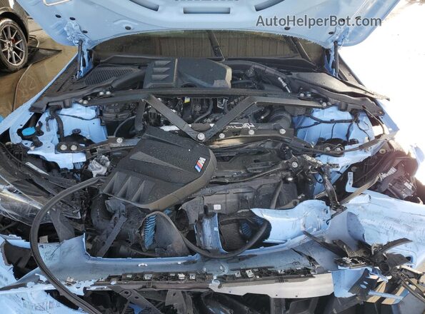 3MF13DM04R8E42079 2024 BMW M2 Blue Vista interior trasera