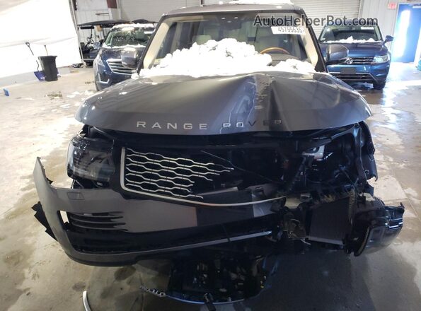 SALGS2RU6LA580713 2020 LAND ROVER RANGE Gray Widok z przodu