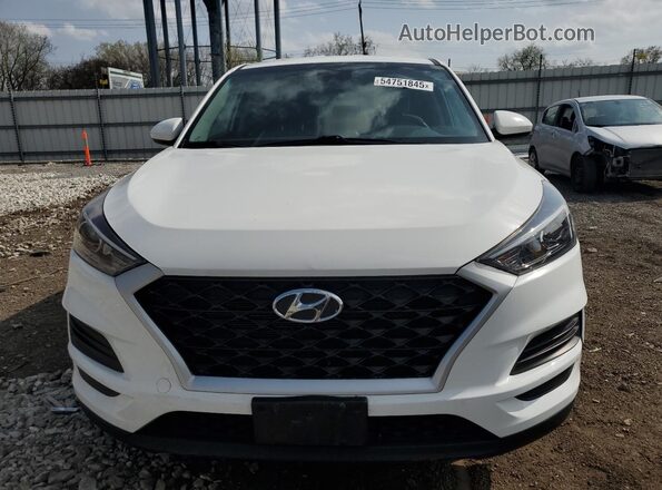 KM8J2CA4XLU166942 2020 HYUNDAI TUCSON White Front view