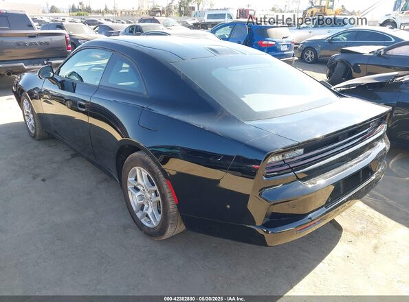 2C3CDBCK8SR537447 2025 DODGE CHARGER Black Задня ліва чверть