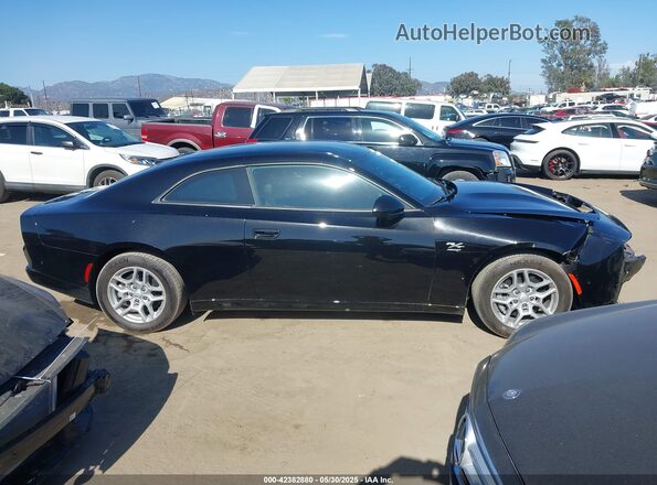 2C3CDBCK8SR537447 2025 DODGE CHARGER Black Вид задньої частини салону