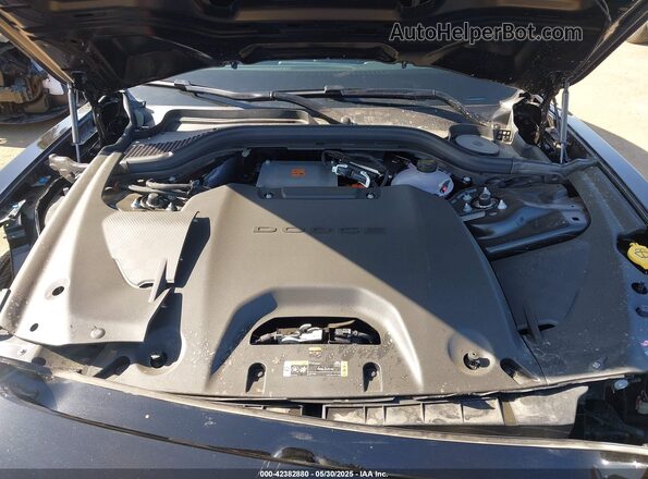 2C3CDBCK8SR537447 2025 DODGE CHARGER Black Вид ззаду