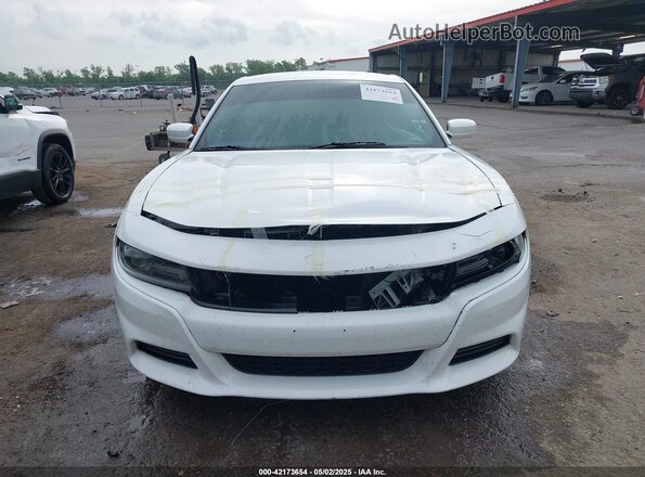 2C3CDXBG8LH116619 2020 DODGE CHARGER White ხელსაწყოთა პანელის ხედი