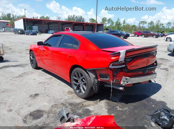 2C3CDXBG9LH150455 2020 DODGE CHARGER Orange Rear left