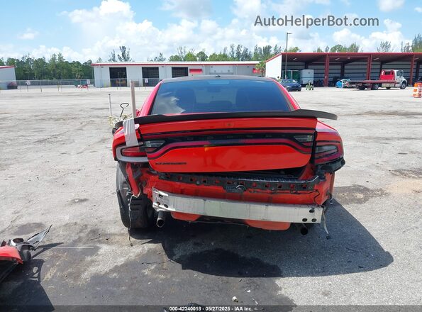 2C3CDXBG9LH150455 2020 DODGE CHARGER Orange Front view