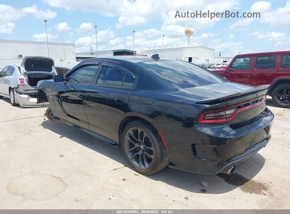 2C3CDXGJ2LH114580 2020 DODGE CHARGER Black Հետևի ձախ