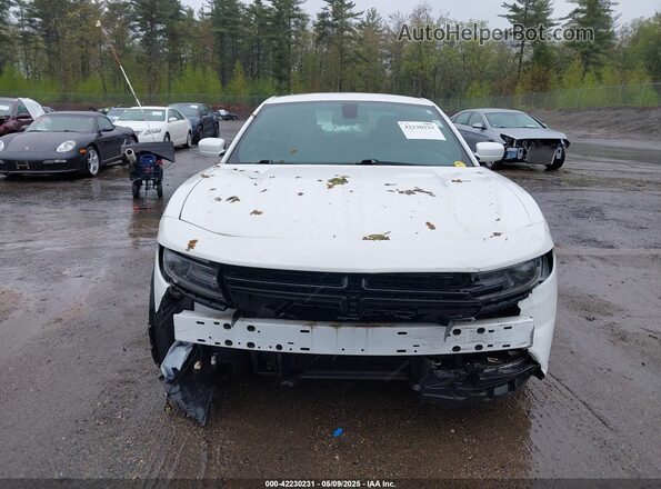 2C3CDXJG6LH102705 2020 DODGE CHARGER White უკანა სალონის ხედი