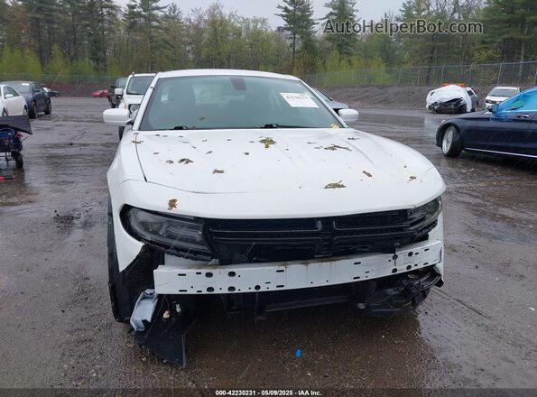 2C3CDXJG6LH102705 2020 DODGE CHARGER White წინა ხედი