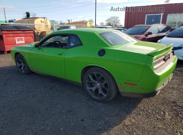 2C3CDZAG6HH613494 2017 DODGE CHALLENGER Green Հետևի ձախ
