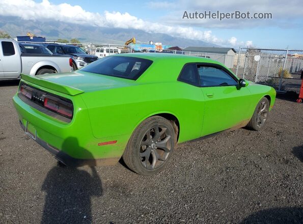 2C3CDZAG6HH613494 2017 DODGE CHALLENGER Green Հետևի աջ