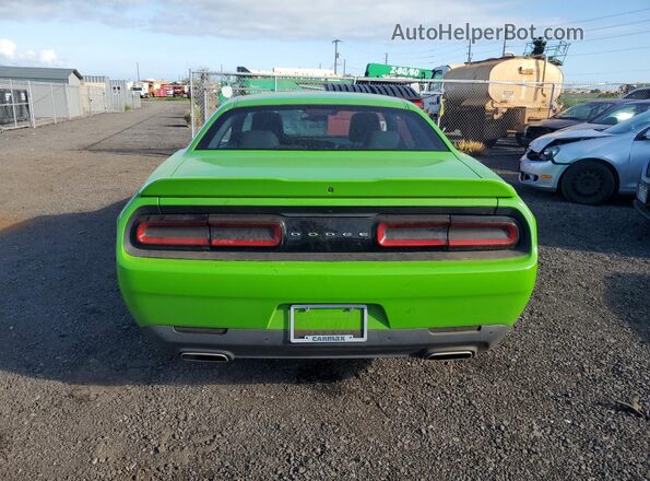 2C3CDZAG6HH613494 2017 DODGE CHALLENGER Green Հետևի տեսք