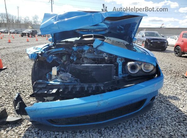 2C3CDZBT3GH164706 2016 DODGE CHALLENGER Blue Vista frontal