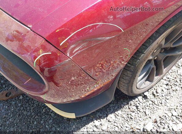 2C3CDZFJ4MH641972 2021 DODGE CHALLENGER Red Widok z przodu