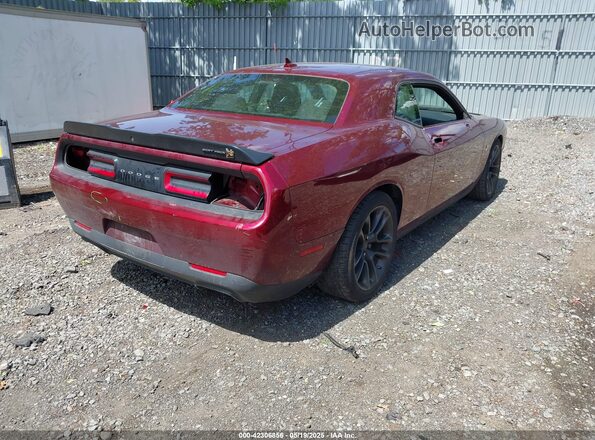 2C3CDZFJ4MH641972 2021 DODGE CHALLENGER Red Tył prawy