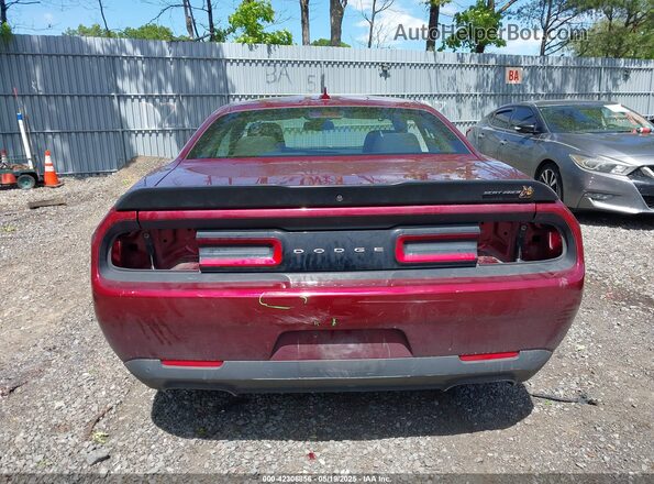 2C3CDZFJ4MH641972 2021 DODGE CHALLENGER Red 