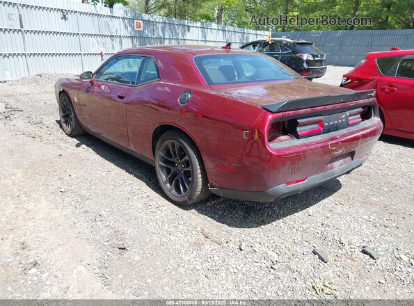2C3CDZFJ4MH641972 2021 DODGE CHALLENGER Red Tył lewy