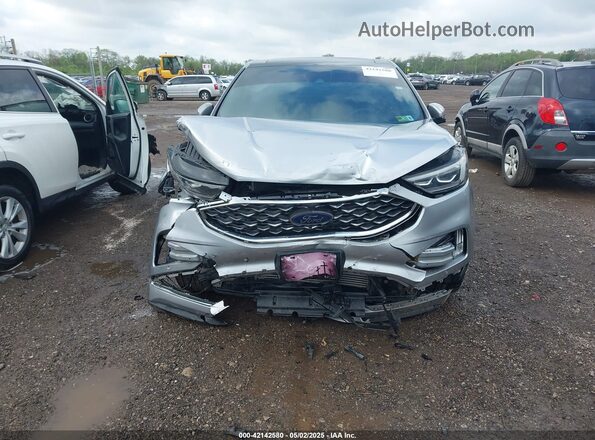 2FMPK4K96LBB60376 2020 FORD EDGE Gray ხელსაწყოთა პანელის ხედი